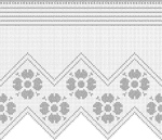 Patterns+fillet crocheted curtains+structuremotives