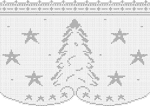 Cocheting patterns of fillet crocheted curtains and Advent and Christmas