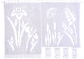 fillet+crocheted+curtain+pattern+flower