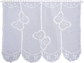 Fillet+crocheted+curtain+pattern+butterfly-motive